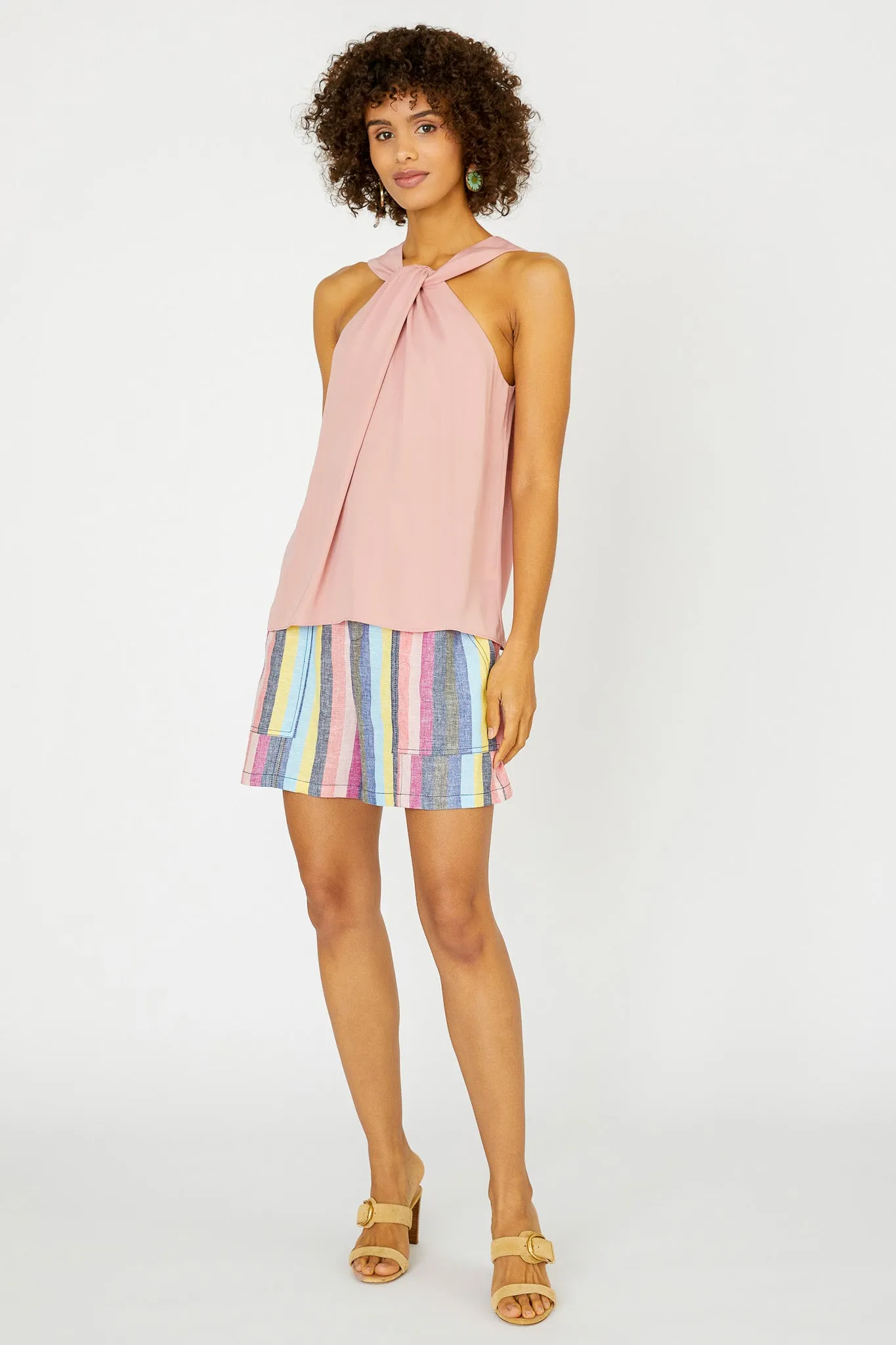 Cross Halter Neck Top sold by Current Air product image thumbnail 4