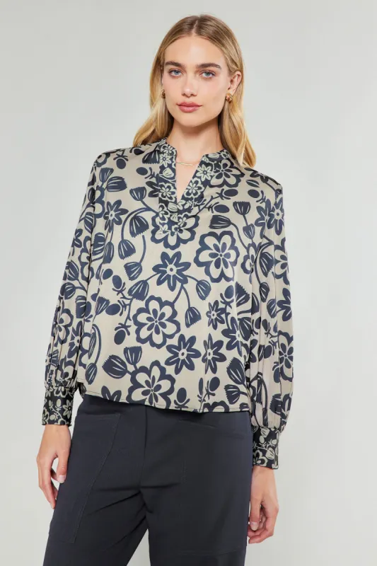 Floral Printed Blouse sold by Current Air
