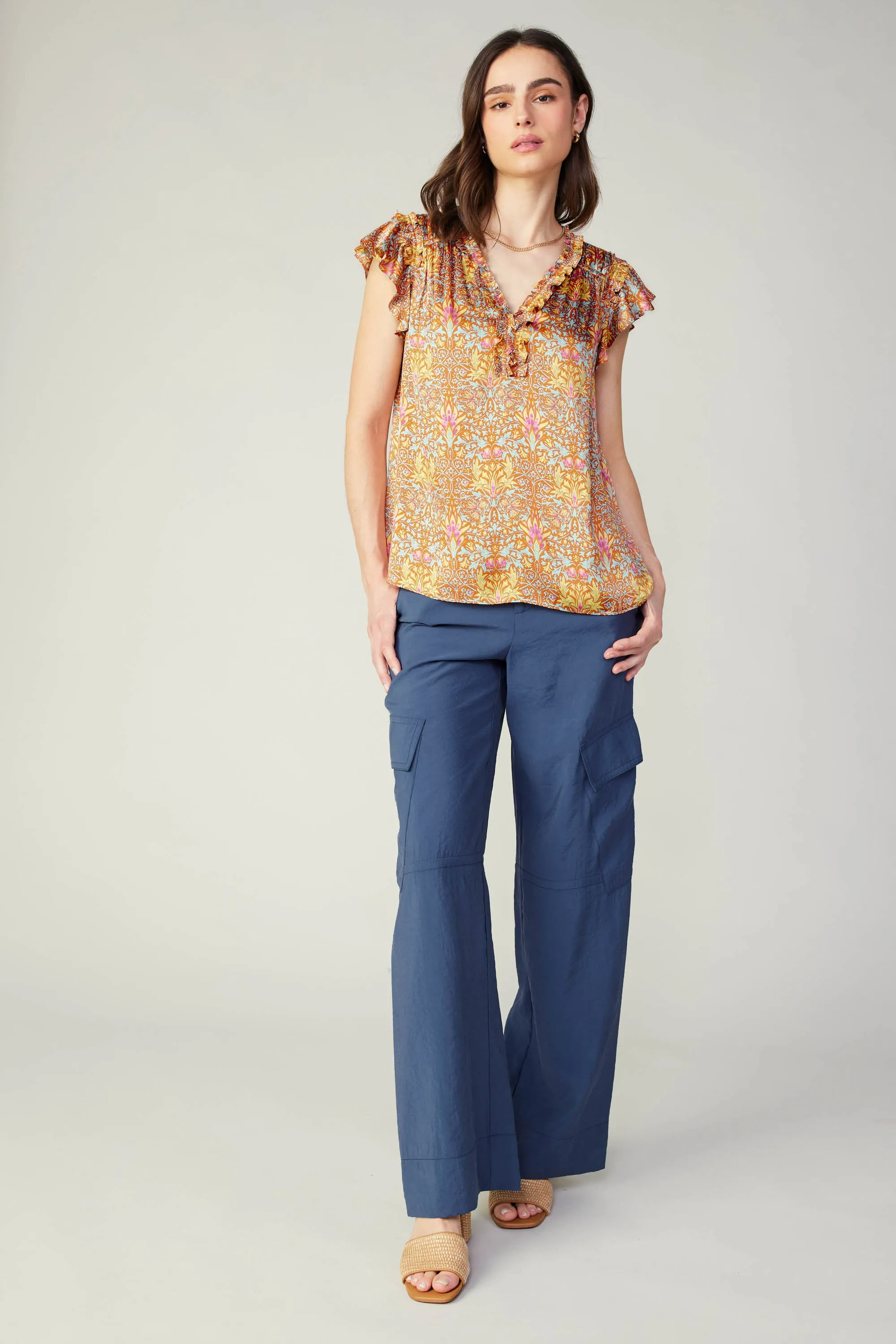 Floral Nouveau Blouse sold by Current Air product image thumbnail 2