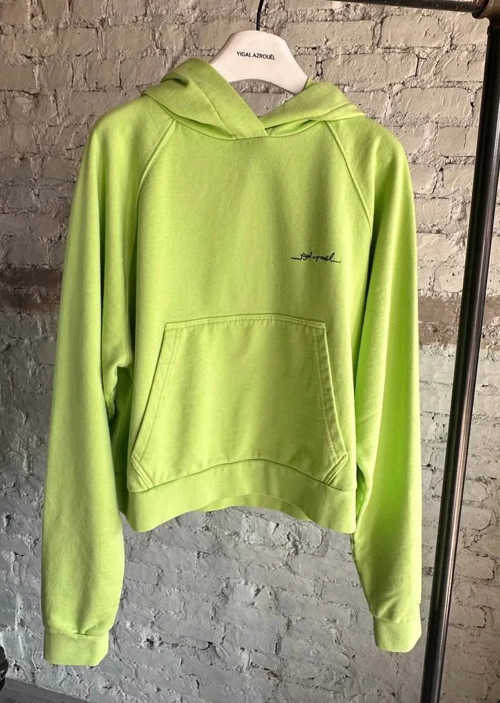 CROPPED PALM TREE HOODIE sold by Cut25 by Yigal Azrouel product image thumbnail 2