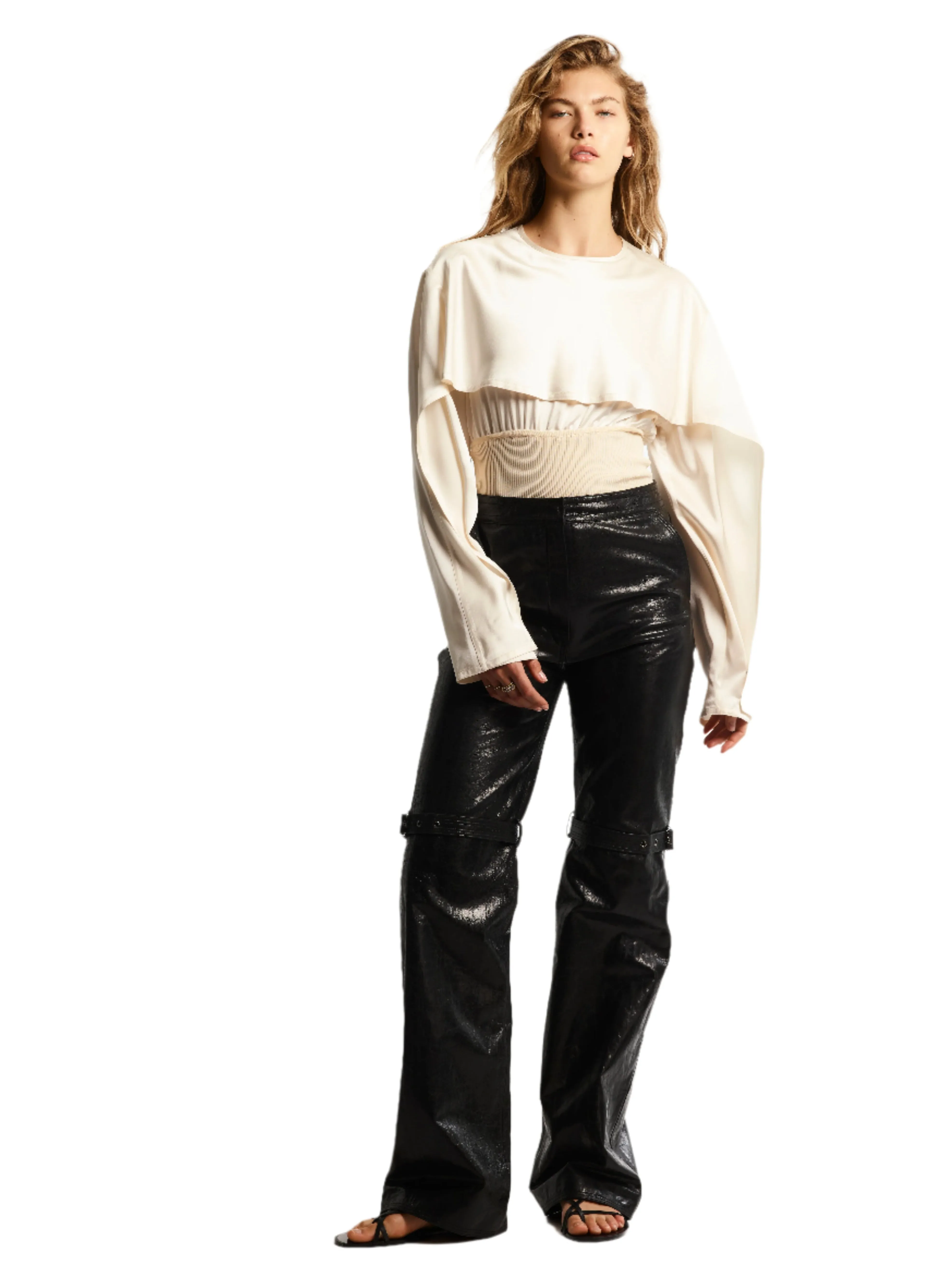 SILK CAPE BLOUSE sold by Cut25 by Yigal Azrouel