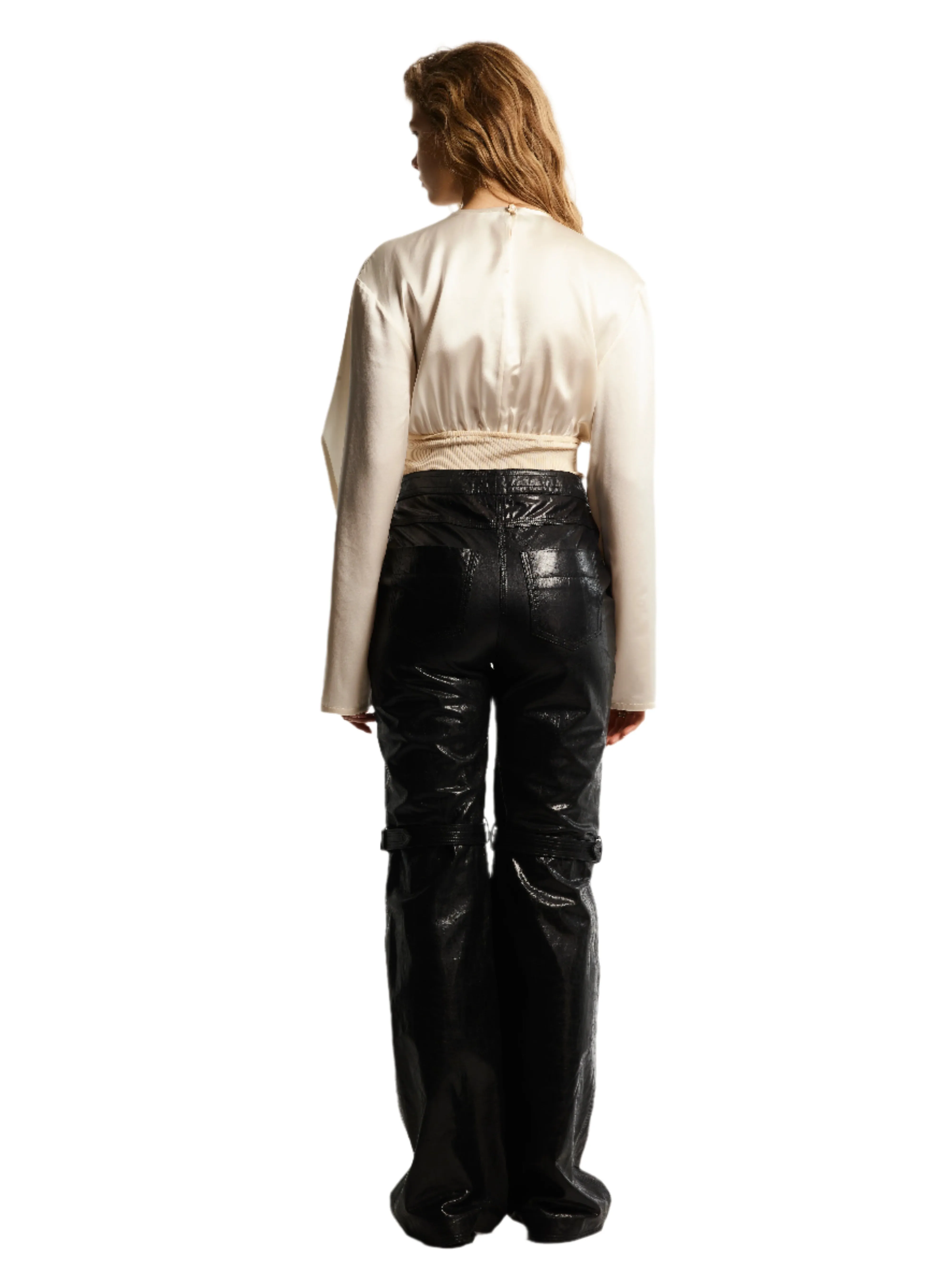 SILK CAPE BLOUSE sold by Cut25 by Yigal Azrouel product image thumbnail 2