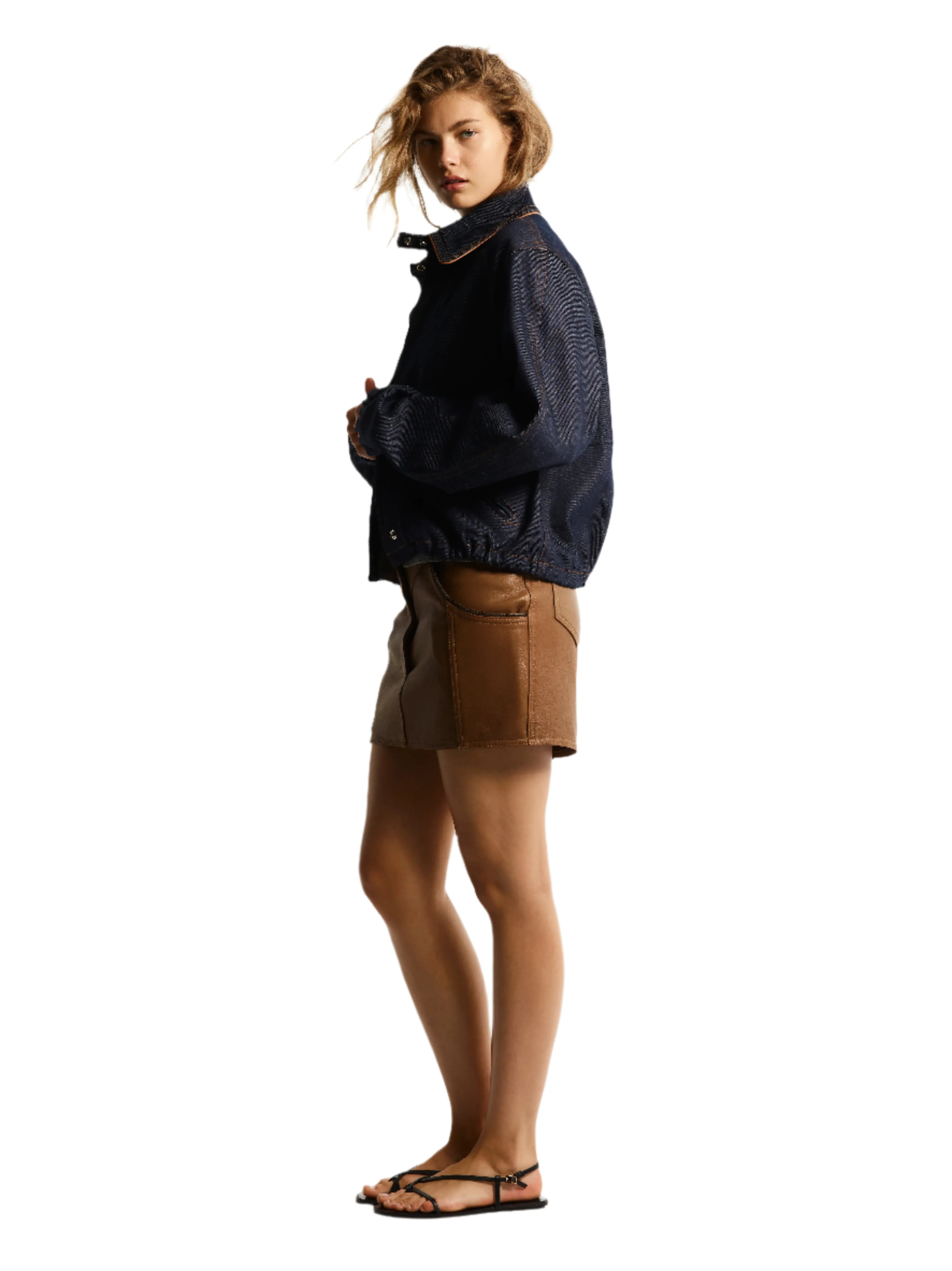 STRUCTURED DENIM JACKET sold by Cut25 by Yigal Azrouel product image thumbnail 2