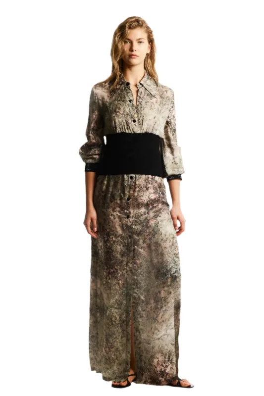 PRINTED BUTTON - FRONT SKIRT sold by Cut25 by Yigal Azrouel