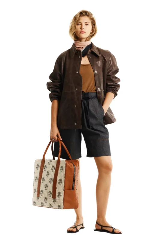 PAPERBAG WAIST DENIM SHORTS sold by Cut25 by Yigal Azrouel