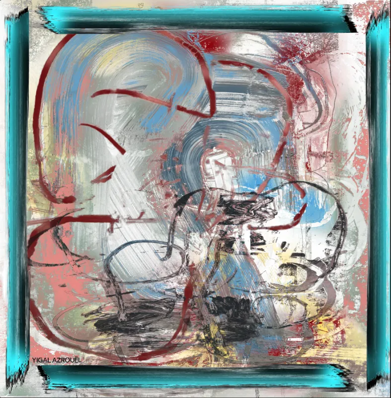 ABSTRACT MOTIF SCARF sold by Cut25 by Yigal Azrouel