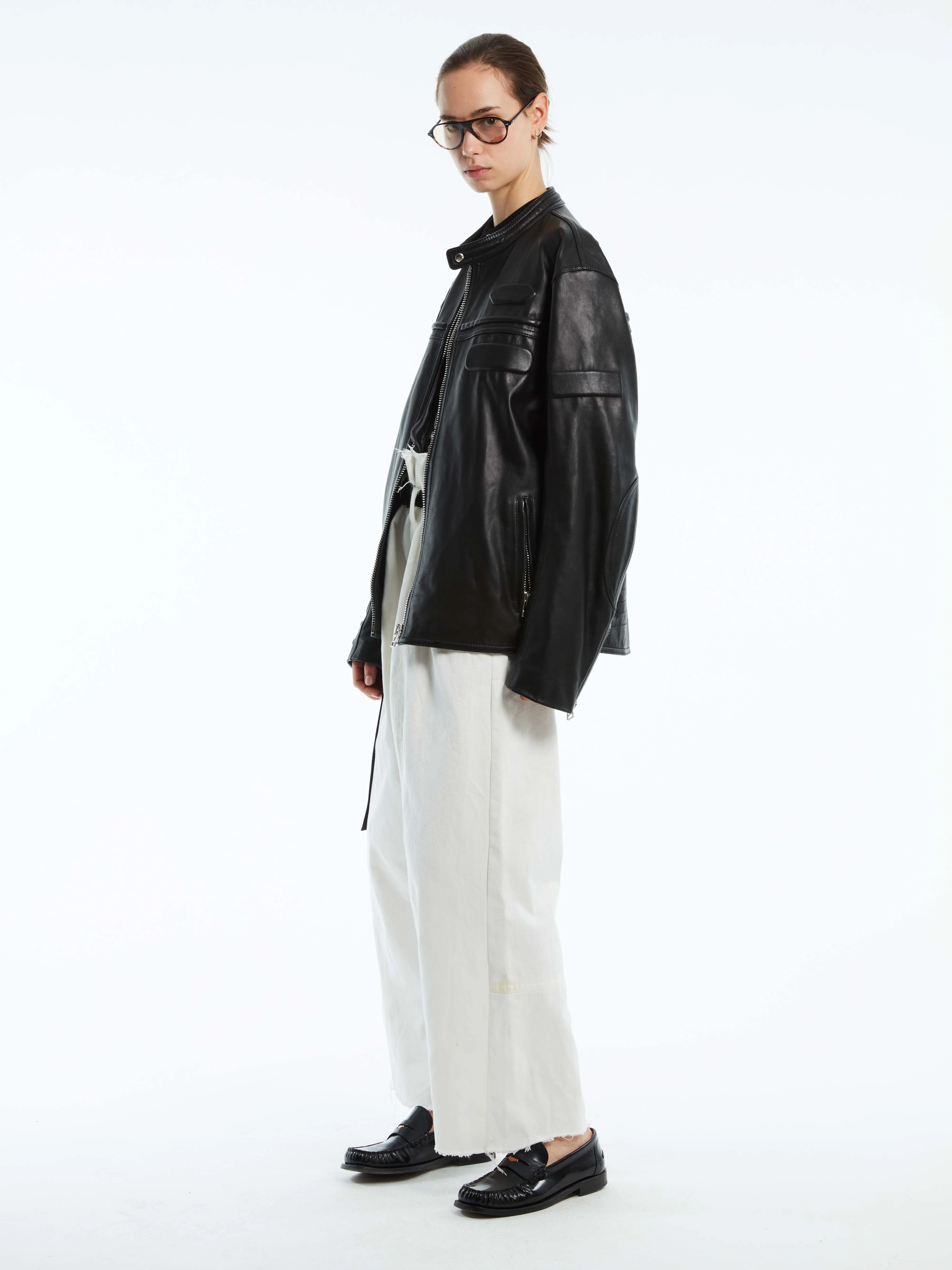 BELTED FISHERMAN PANT sold by Cut25 by Yigal Azrouel product image thumbnail 4