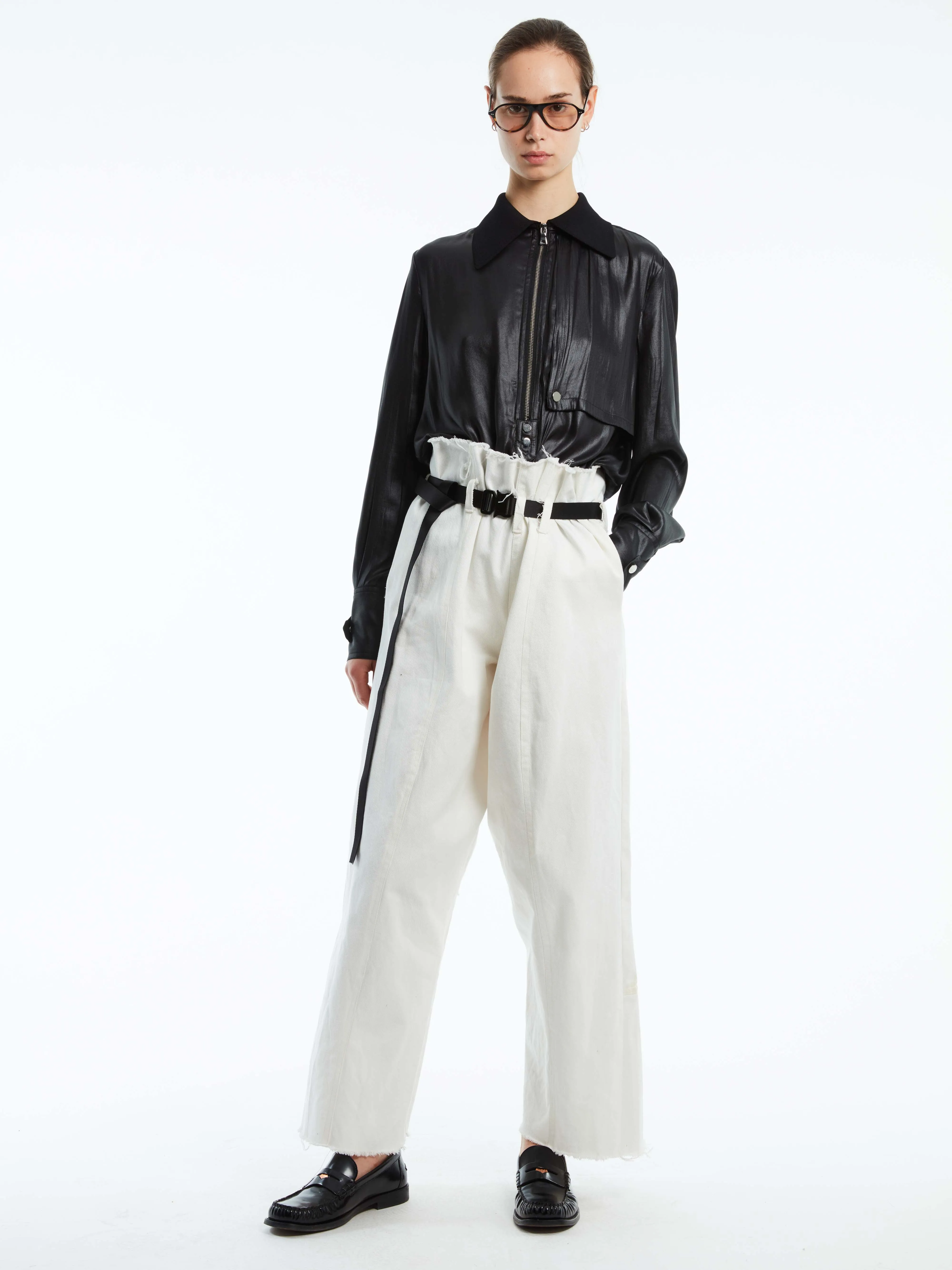 DELPHINE ZIP TOP sold by Cut25 by Yigal Azrouel