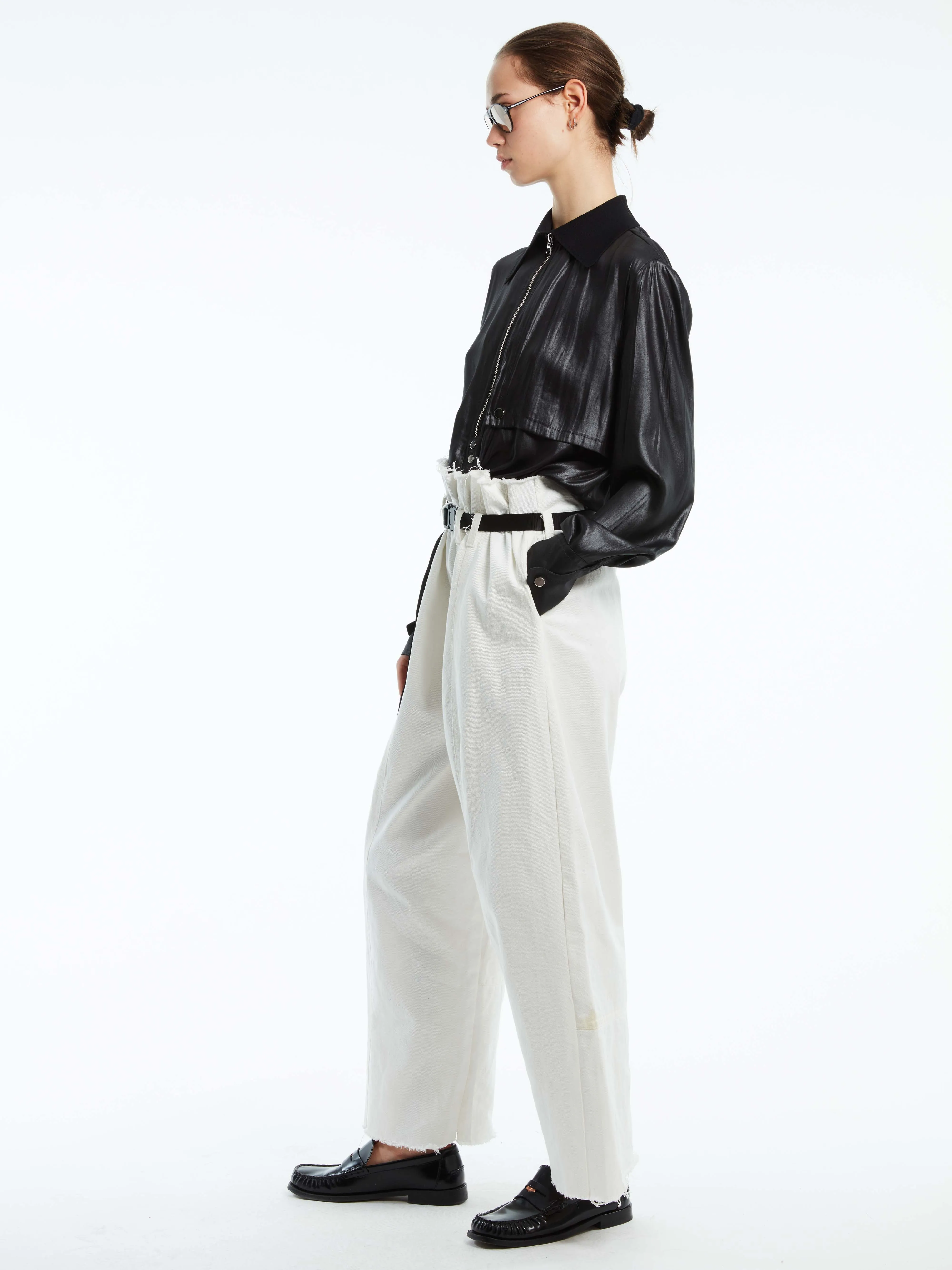 DELPHINE ZIP TOP sold by Cut25 by Yigal Azrouel product image thumbnail 3