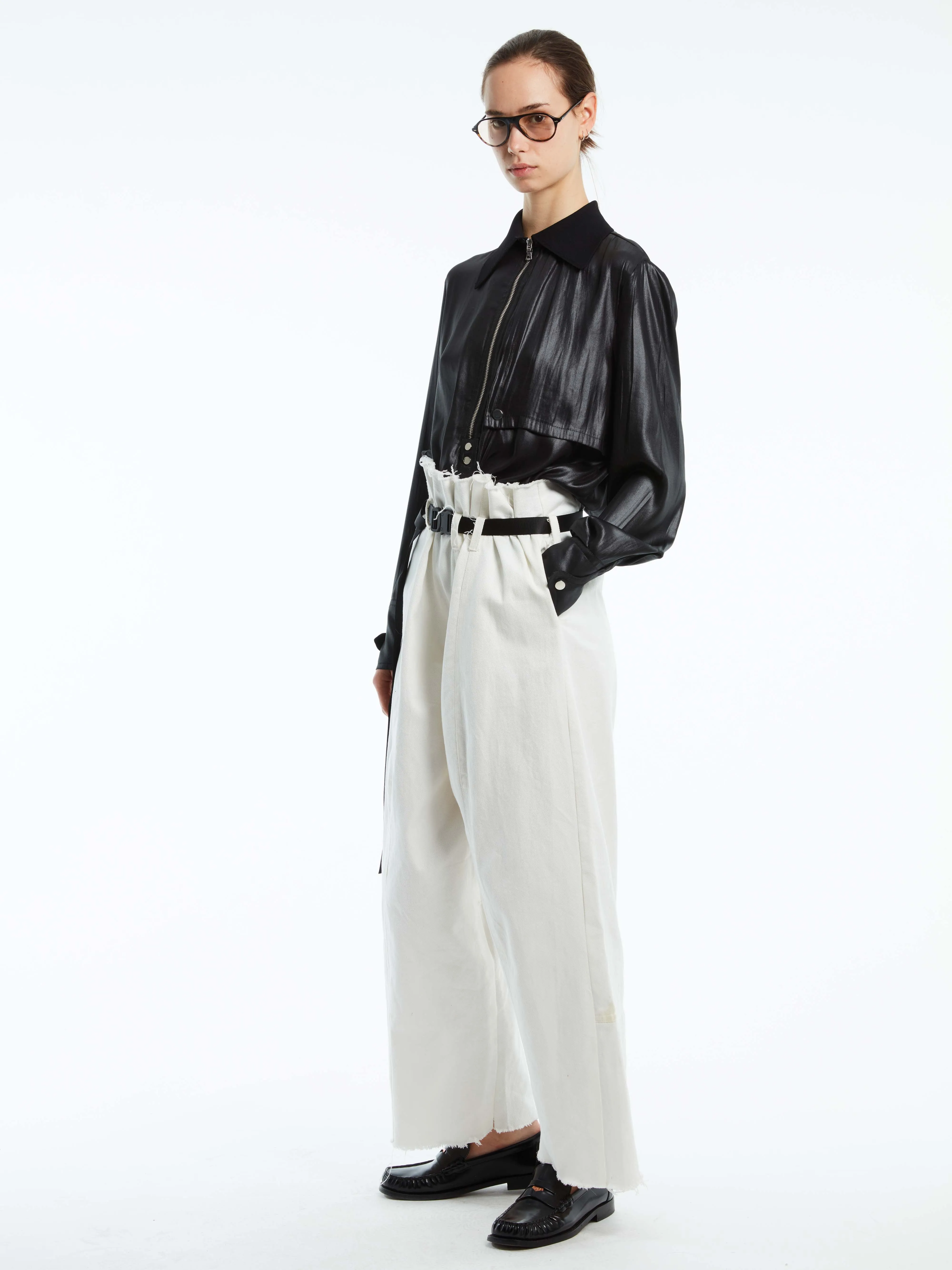 DELPHINE ZIP TOP sold by Cut25 by Yigal Azrouel product image thumbnail 2