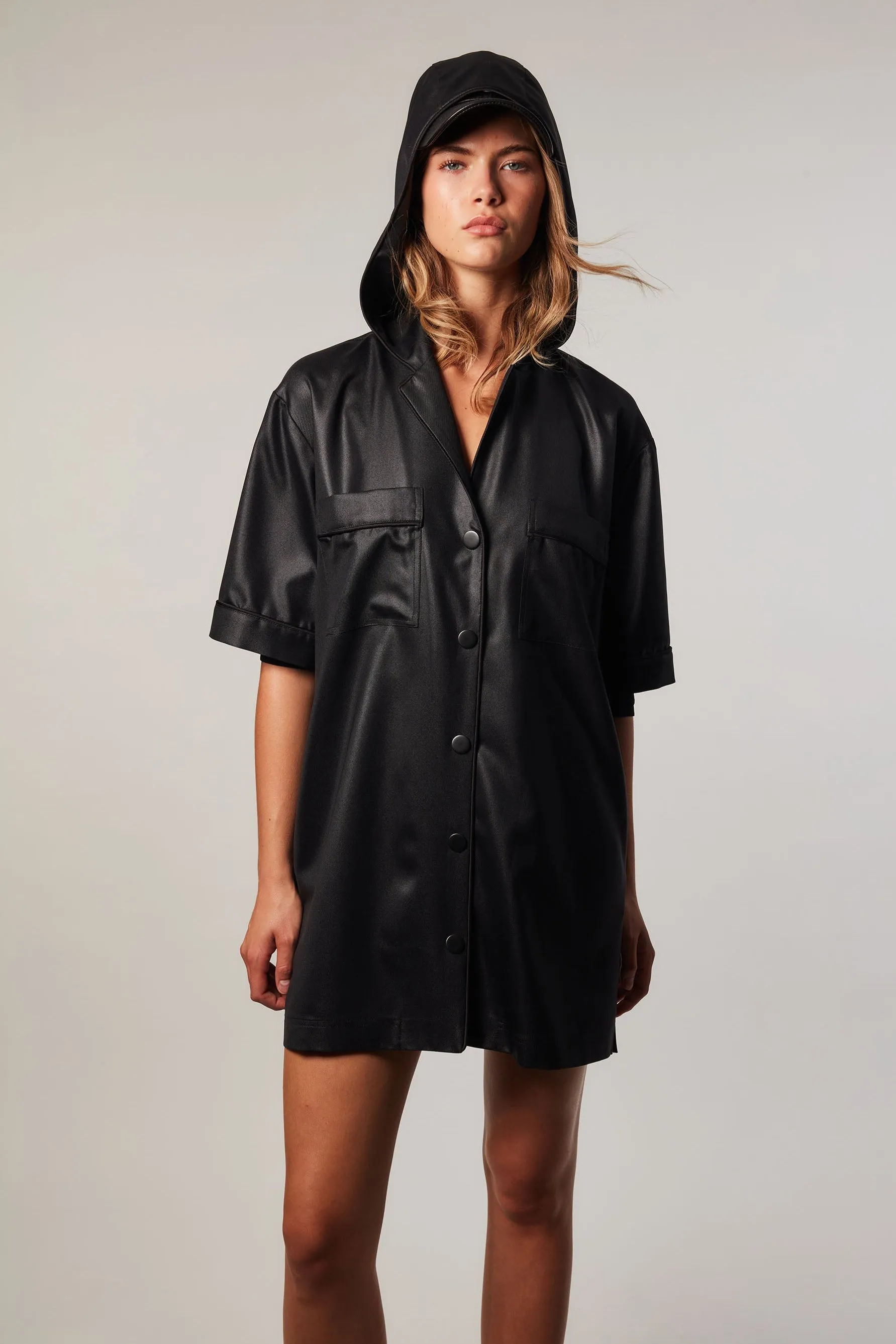 CLEO HOODED PAJAMA TOP sold by Cut25 by Yigal Azrouel product image thumbnail 2