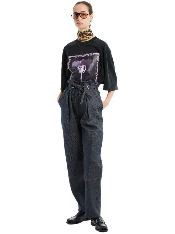 DENIM PAPERBAG PANTS sold by Cut25 by Yigal Azrouel