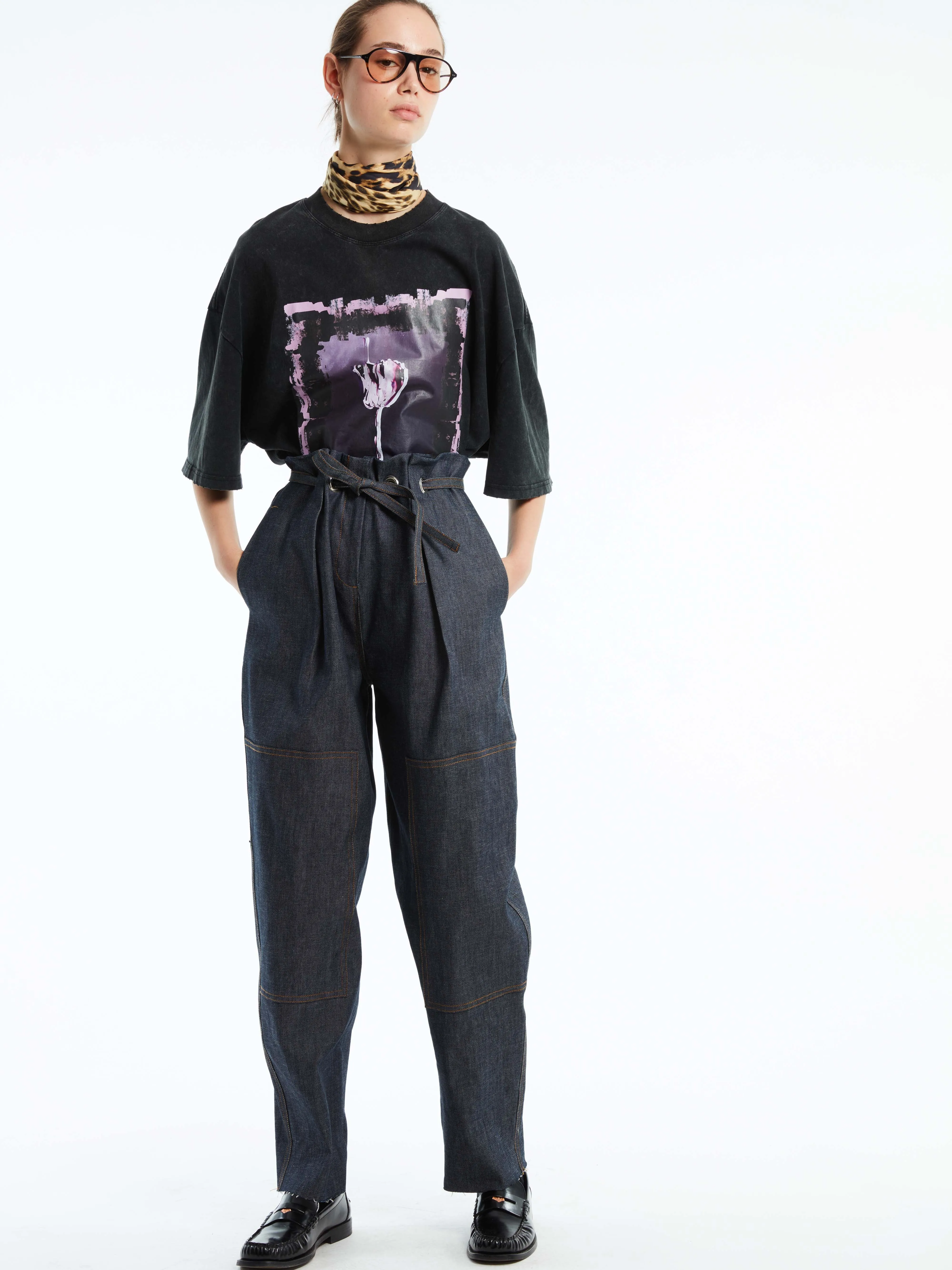 ROSE GRAPHIC TEE sold by Cut25 by Yigal Azrouel product image thumbnail 3