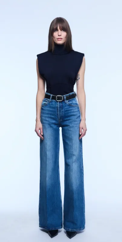 SOHO SLEEVELESS KNIT NAVY sold by Yigal Azrouel