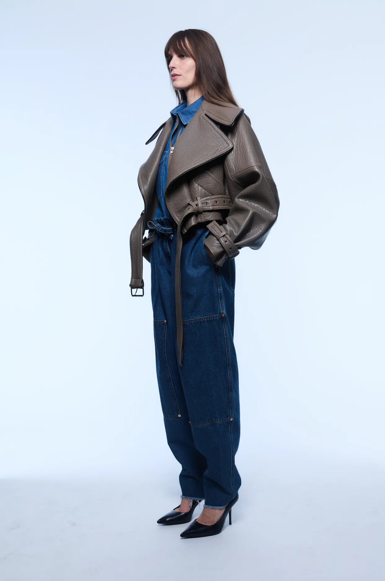 CLEO LEATHER JACKET sold by Cut25 by Yigal Azrouel product image thumbnail 2