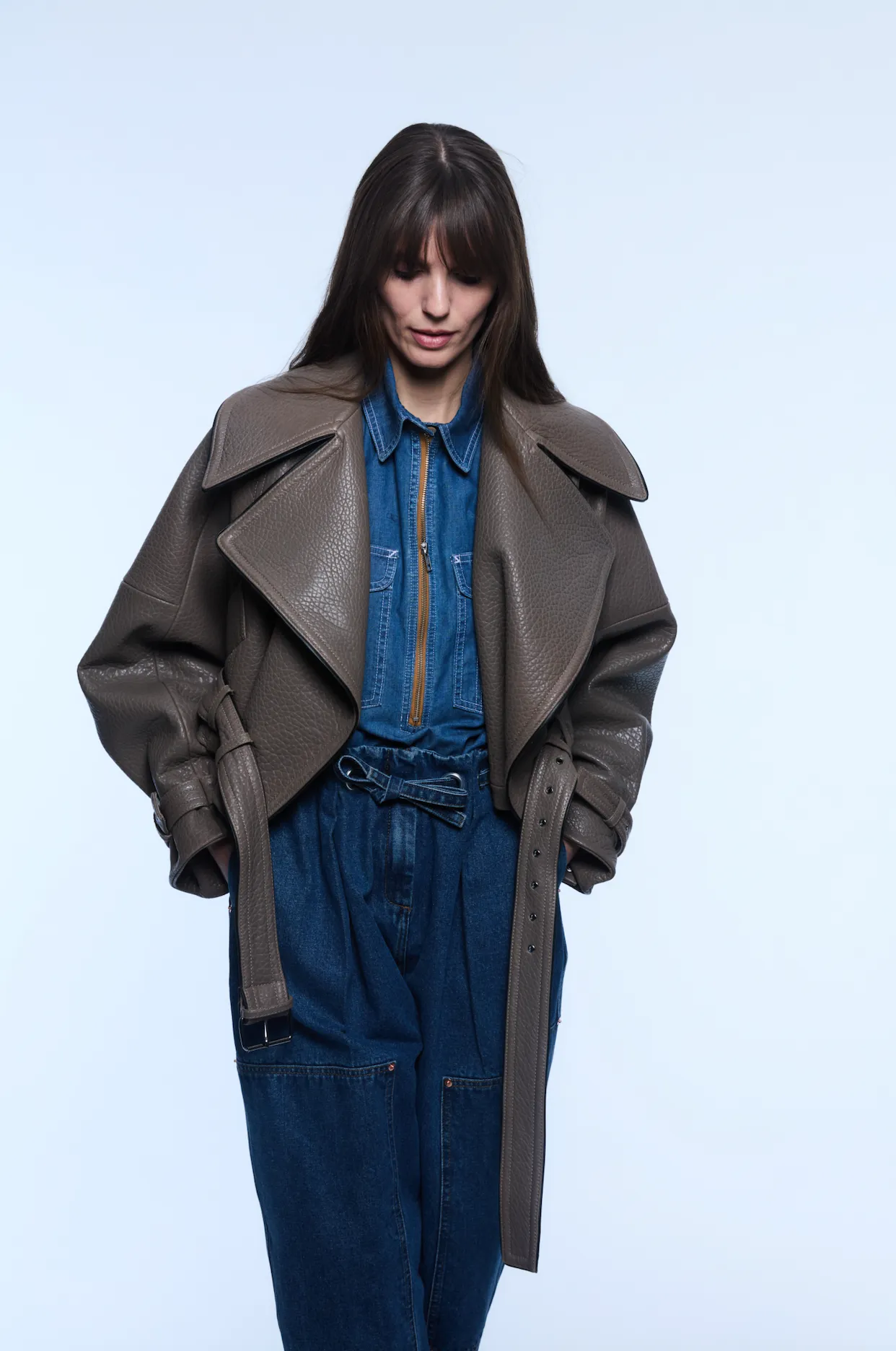 CLEO LEATHER JACKET sold by Cut25 by Yigal Azrouel product image thumbnail 4