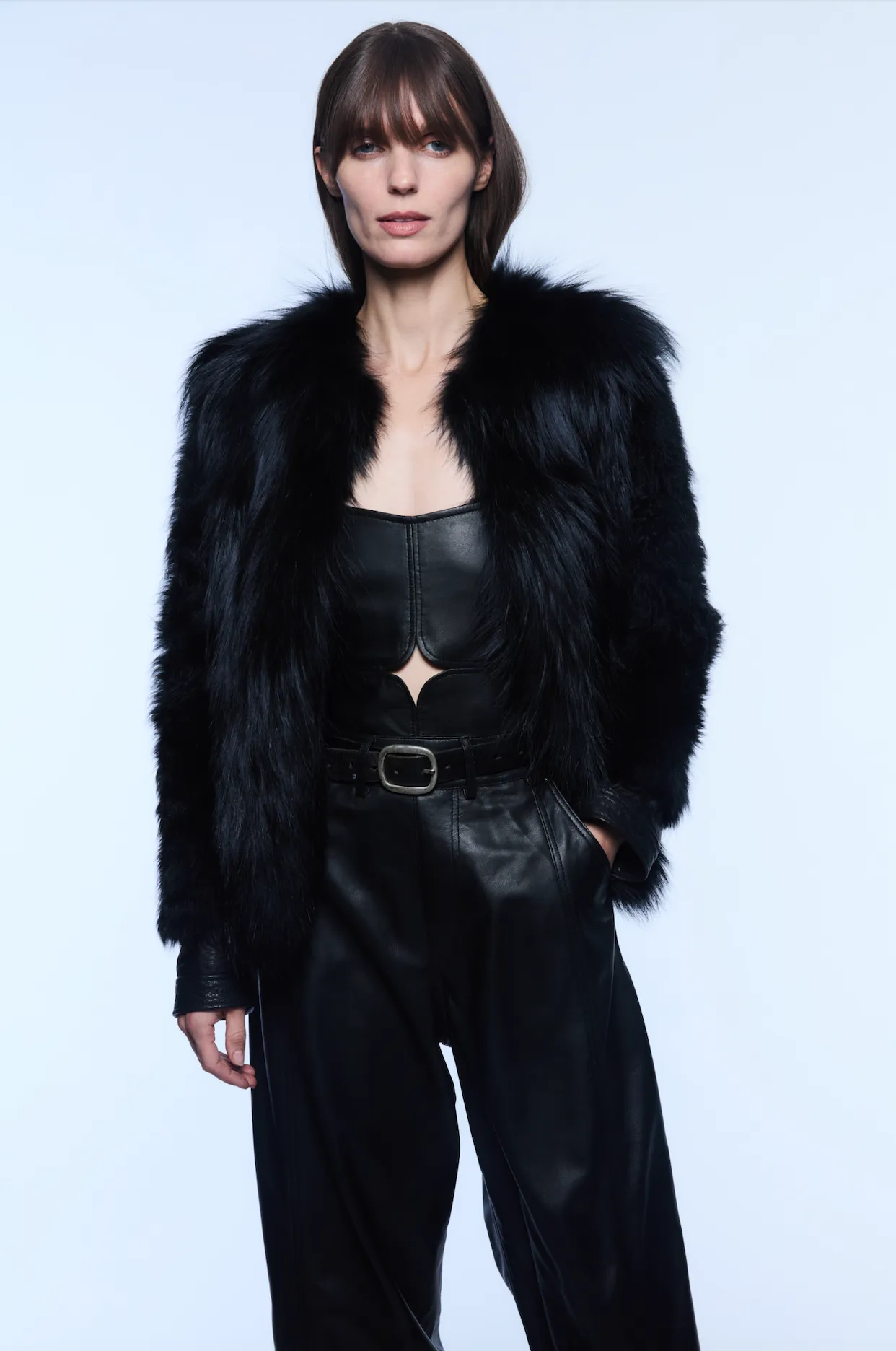 KATE FUR COAT sold by Yigal Azrouel product image thumbnail 4
