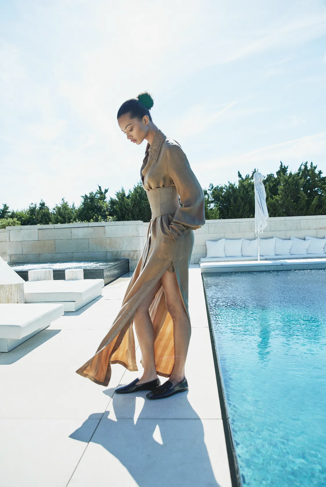 DONATA SHIRT DRESS sold by Yigal Azrouel product image thumbnail 5