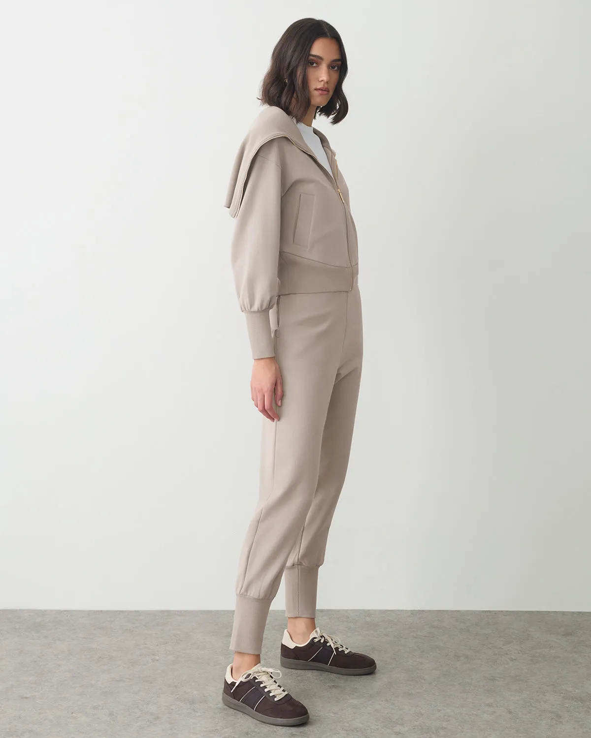 Fleece High Rib Sweatpant sold by Cuyana product image thumbnail 2