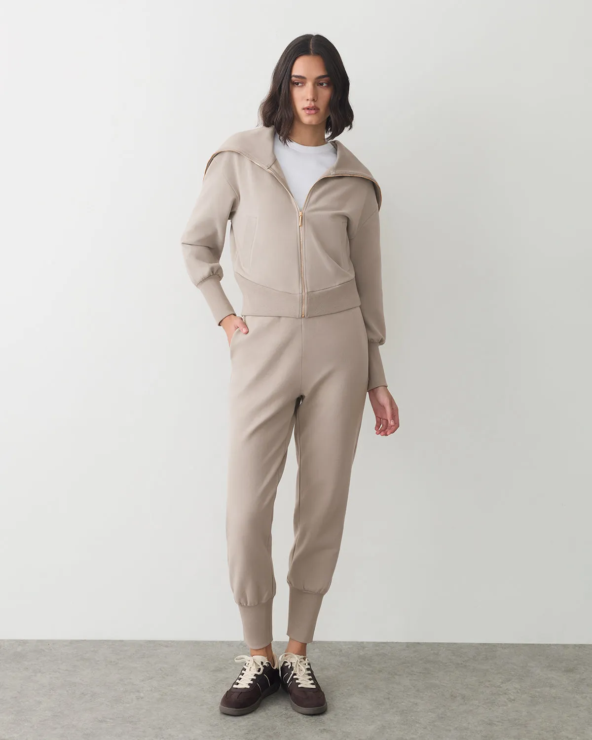 Fleece High Rib Sweatpant sold by Cuyana product image thumbnail 4