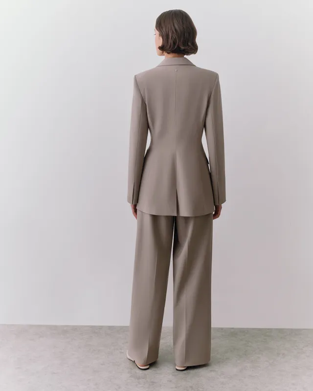 Wool Wide Leg Pant sold by Cuyana