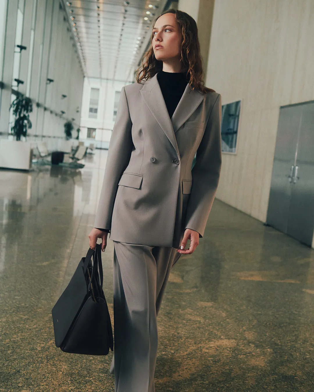 Wool Cinched Blazer sold by Cuyana product image thumbnail 5