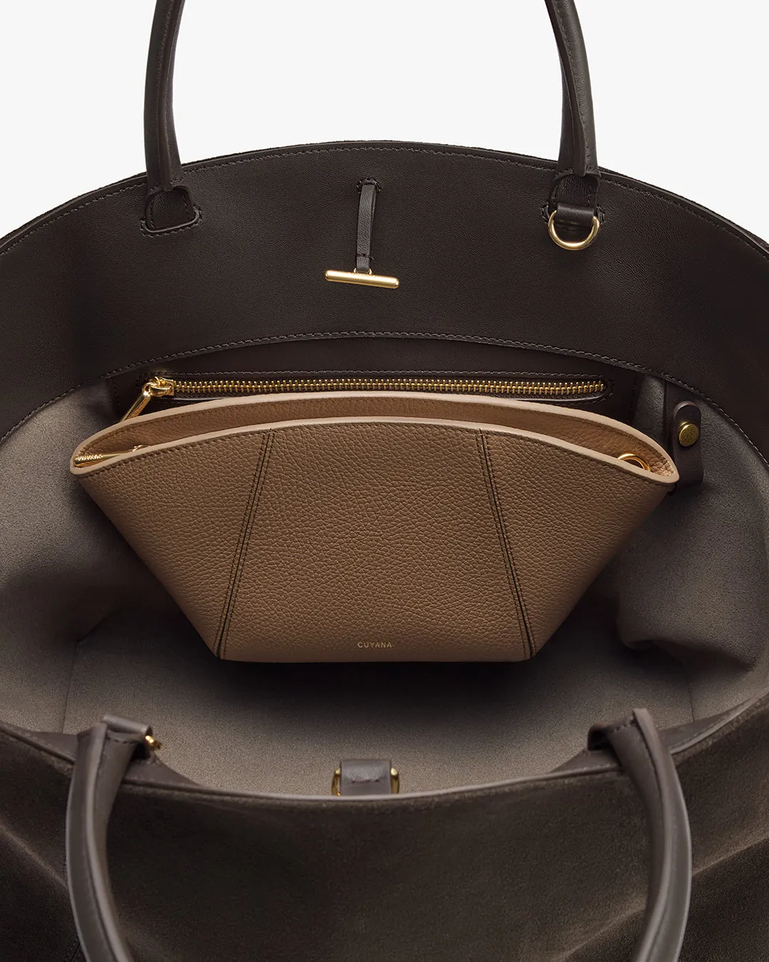 Forma Satchel (Suede) sold by Cuyana product image thumbnail 4