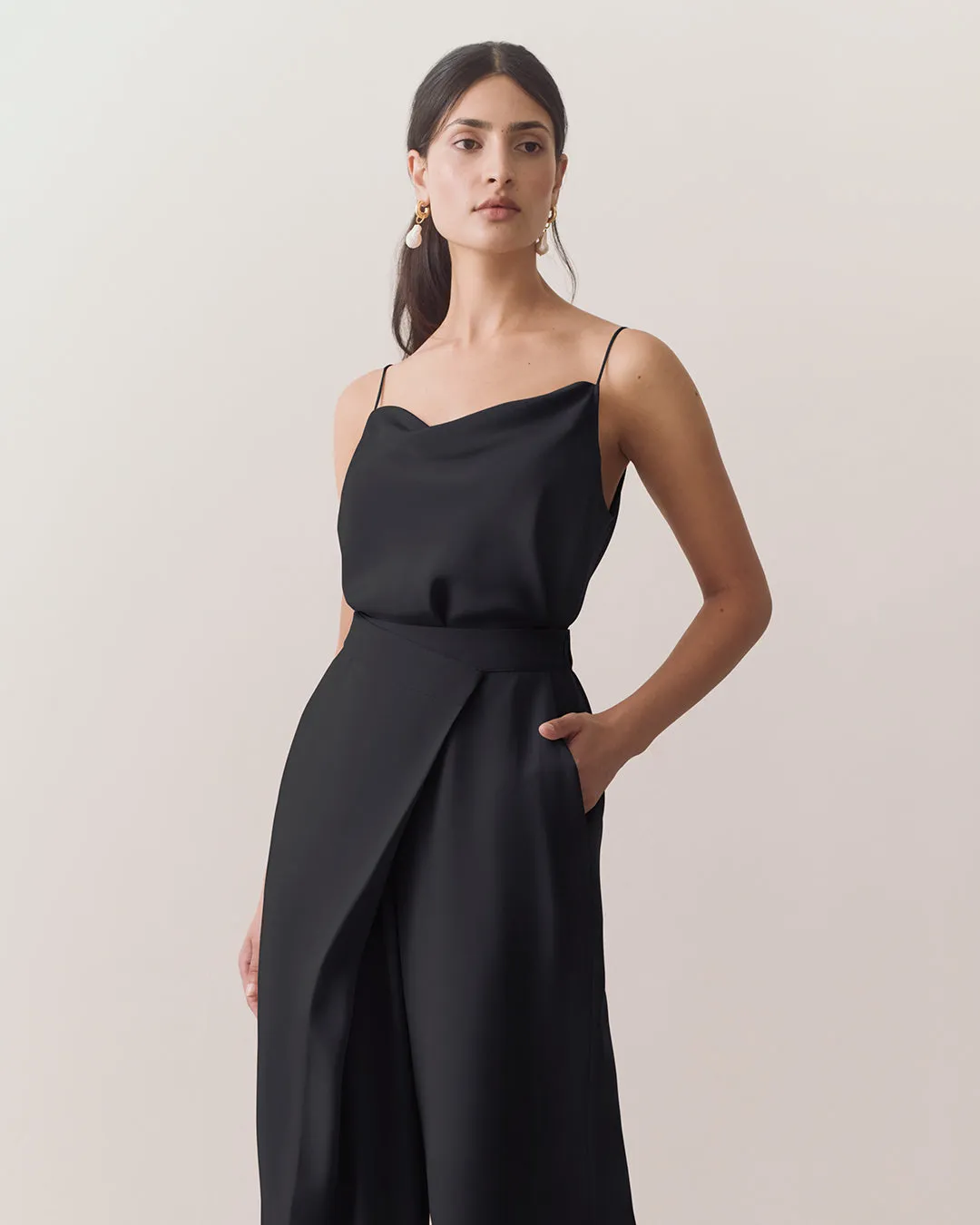 Silk Cowl Cami sold by Cuyana product image thumbnail 4