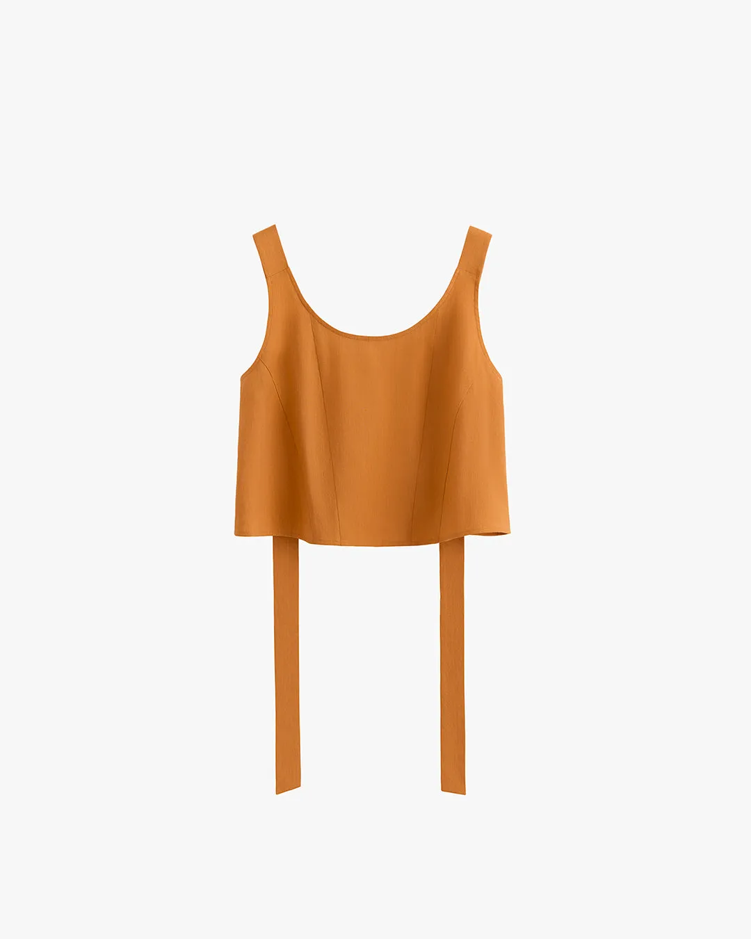 Linen Cropped Tank sold by Cuyana product image thumbnail 5