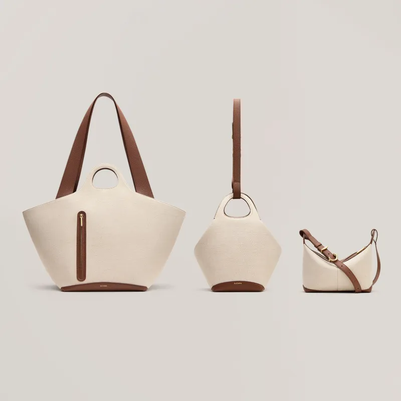 Paloma Tote (Linen) sold by Cuyana