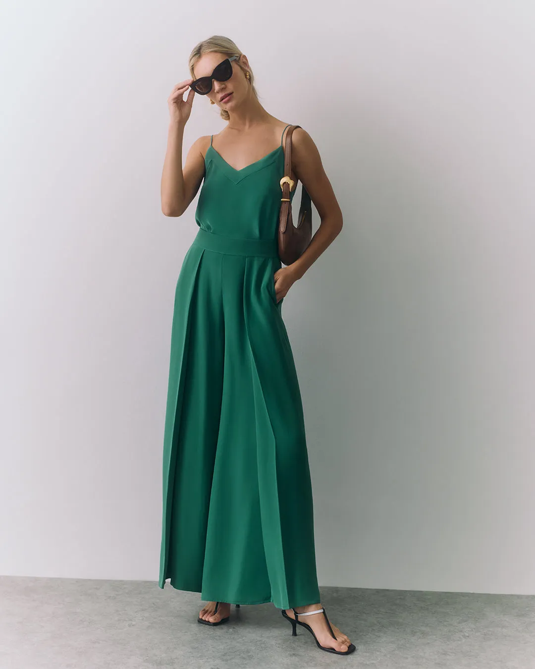 Silk Pleated Pant sold by Cuyana product image thumbnail 2