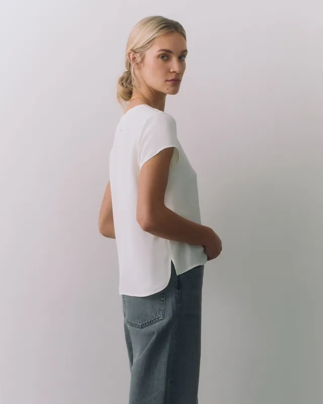 Silk Tee sold by Cuyana