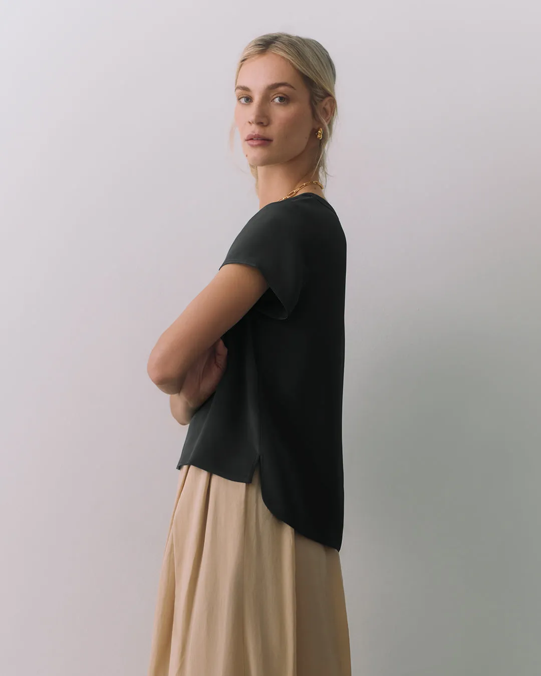 Silk Tee sold by Cuyana product image thumbnail 5