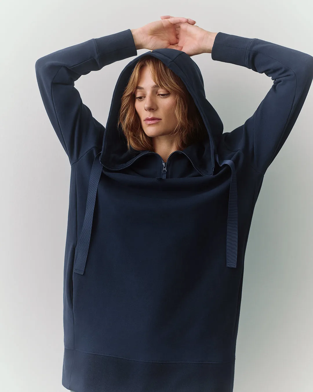 Fleece Long Hoodie sold by Cuyana product image thumbnail 5