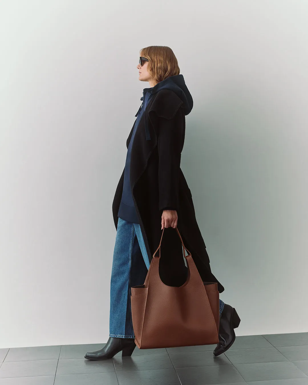 Fleece Long Hoodie sold by Cuyana product image thumbnail 3