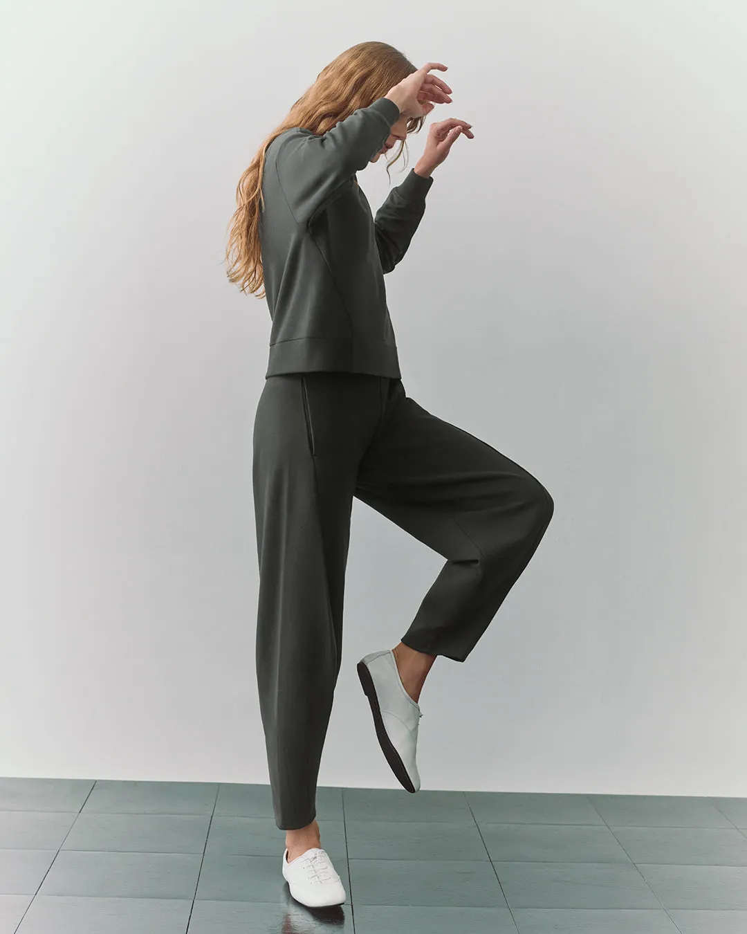Fleece Barrel Pant sold by Cuyana product image thumbnail 3