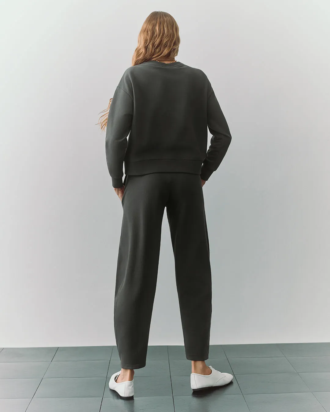 Fleece Barrel Pant sold by Cuyana product image thumbnail 5
