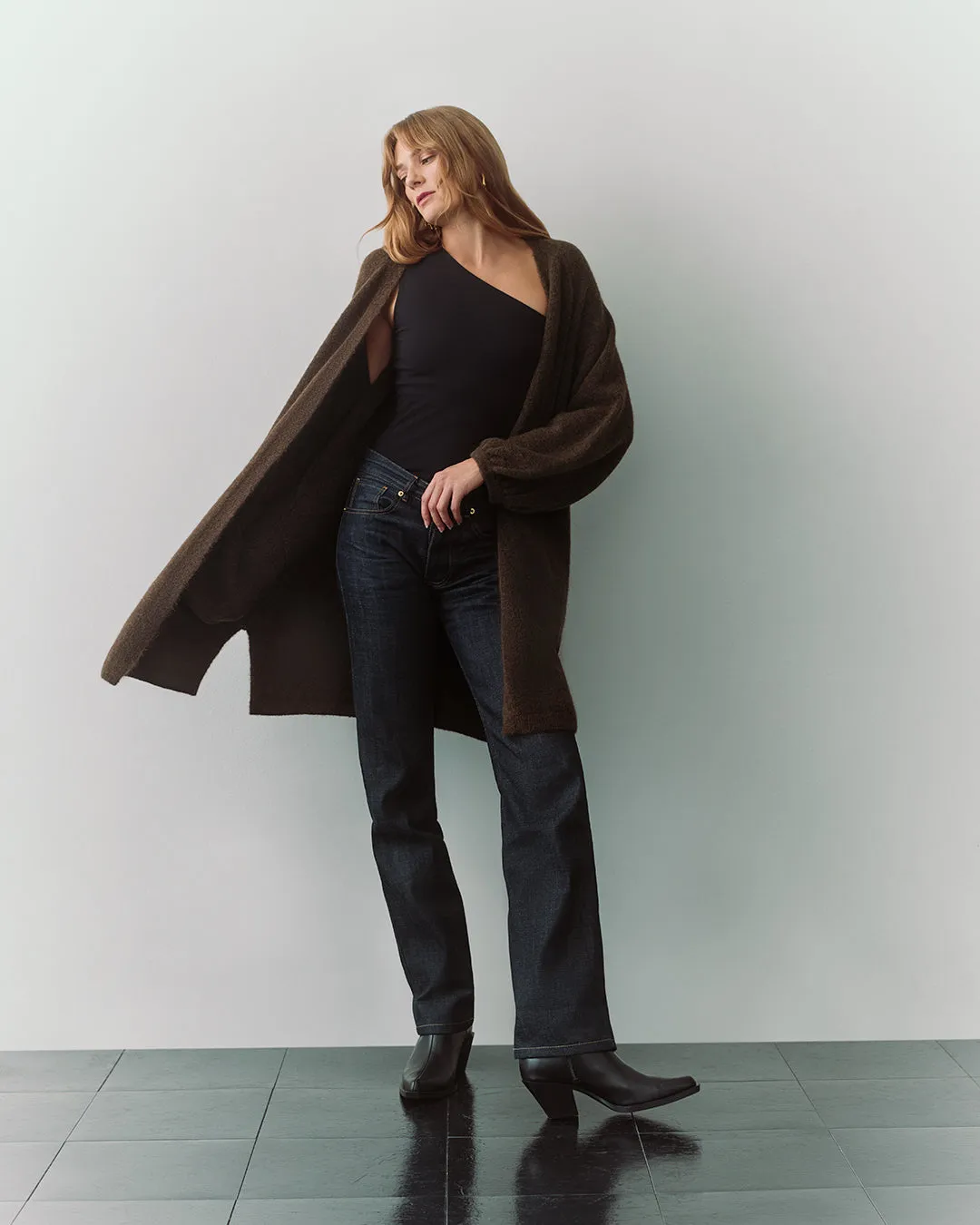 Alpaca Wool Long Cardigan sold by Cuyana product image thumbnail 3