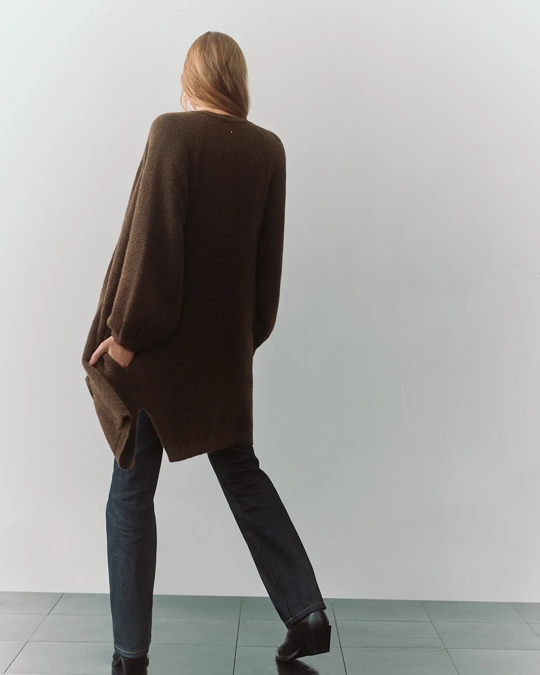 Alpaca Wool Long Cardigan sold by Cuyana product image thumbnail 2