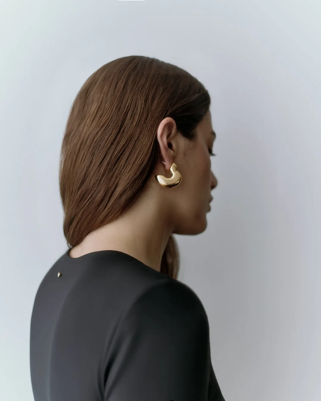 Celestia Hoop Earrings sold by Cuyana product image thumbnail 5