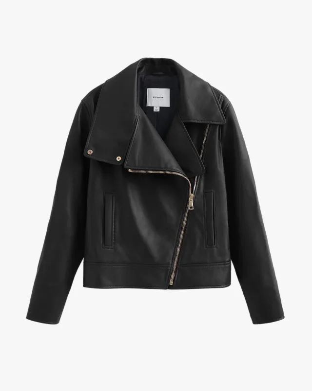 Leather Moto Jacket sold by Cuyana