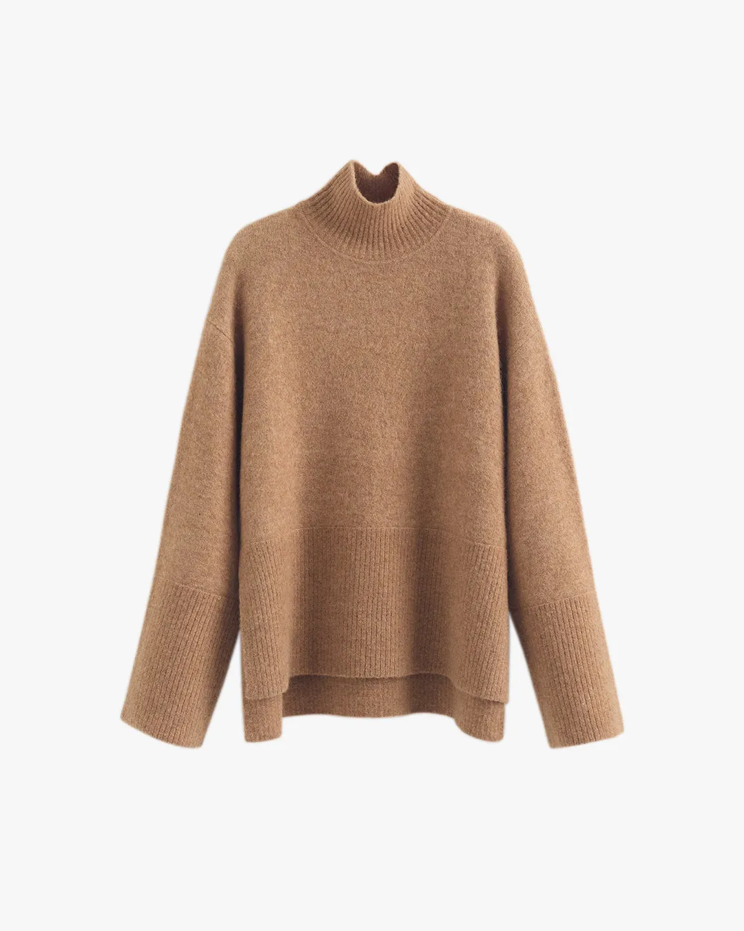 Alpaca Wool Relaxed Turtleneck Sweater sold by Cuyana product image thumbnail 5