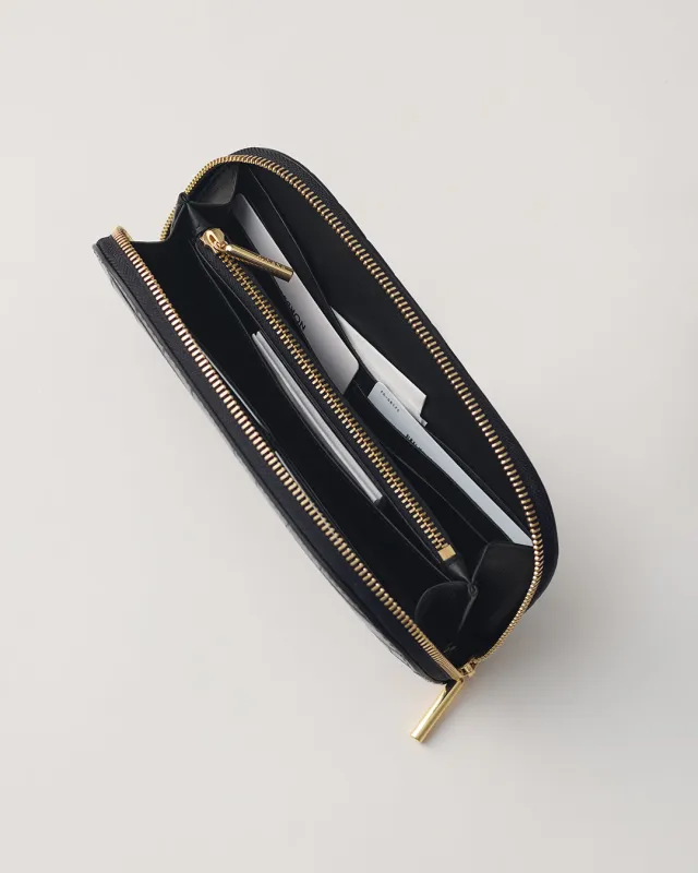 Curved Zip Wallet (Croco) sold by Cuyana
