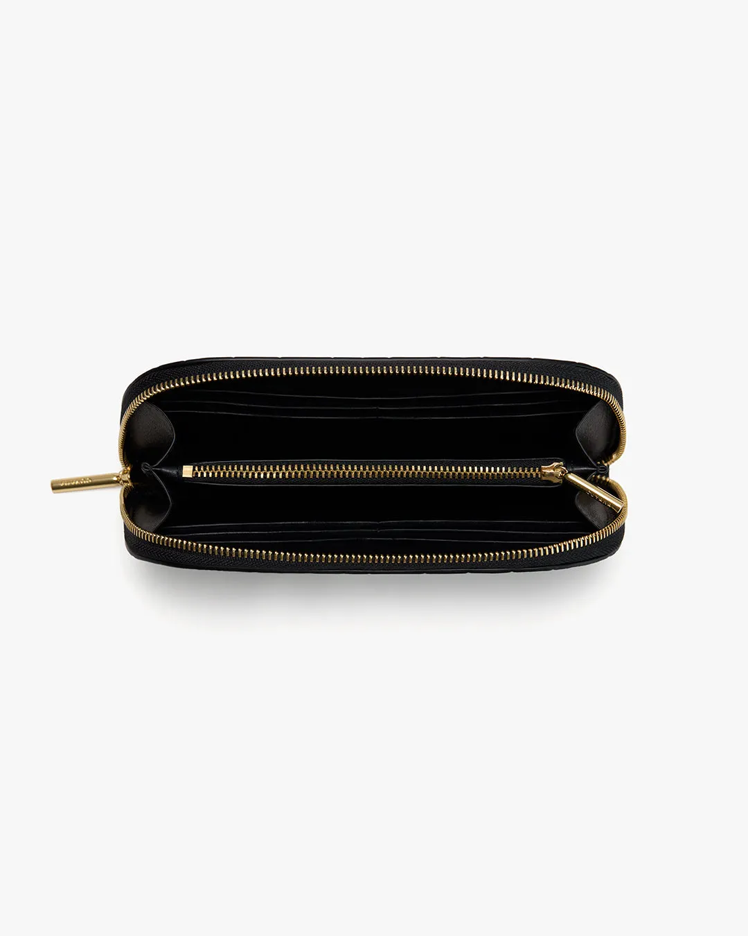Curved Zip Wallet (Croco) sold by Cuyana product image thumbnail 3
