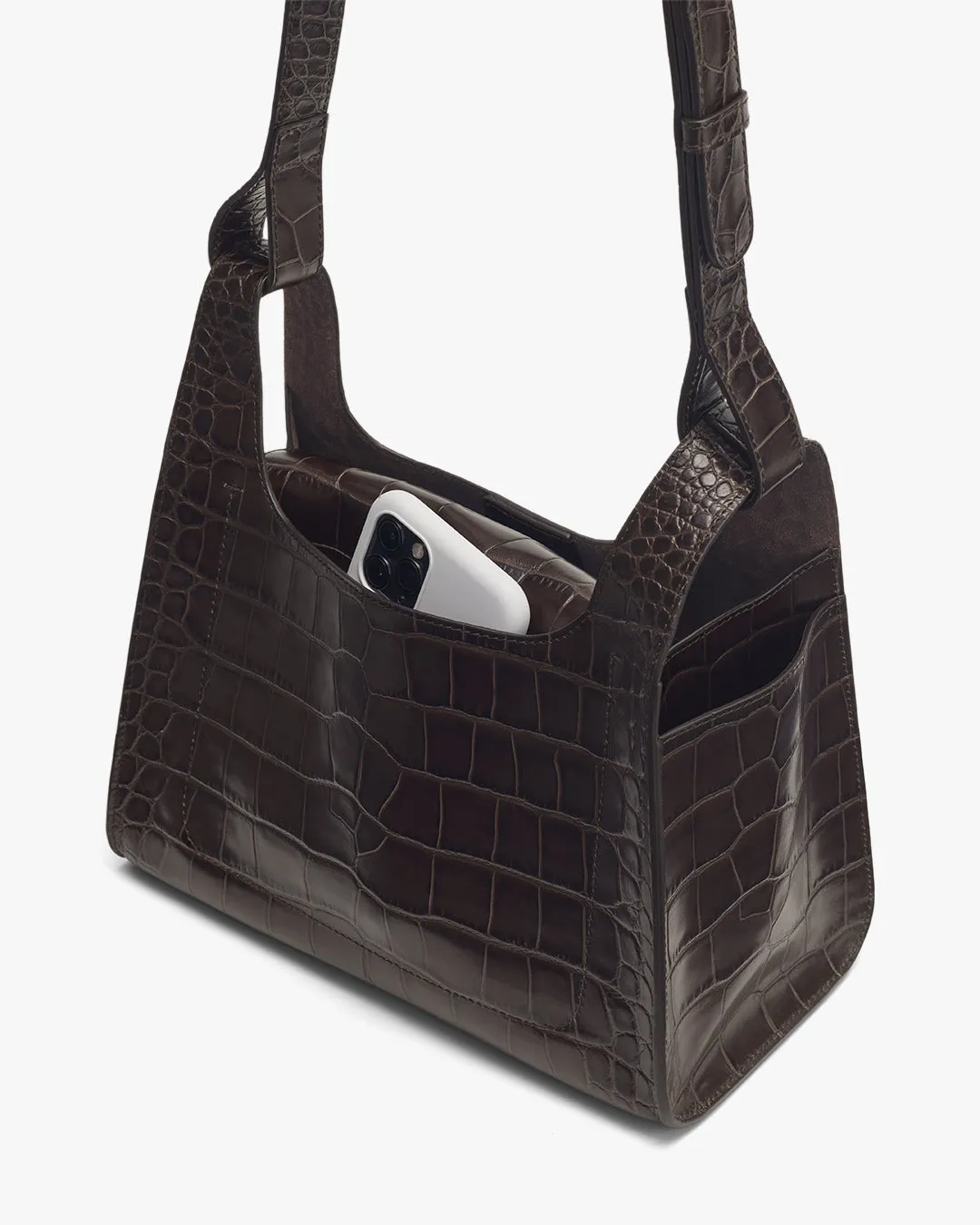 Double Loop Bag (Croco) sold by Cuyana product image thumbnail 3