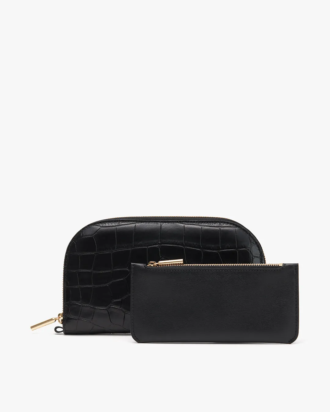 Duo Zip Wallet (Croco) sold by Cuyana