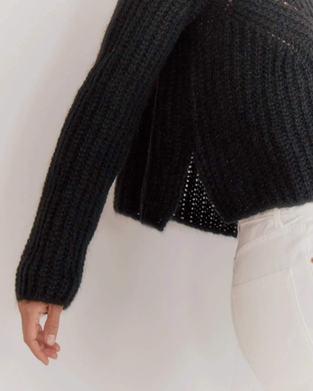 Alpaca Wool Crewneck Sweater sold by Cuyana product image thumbnail 3