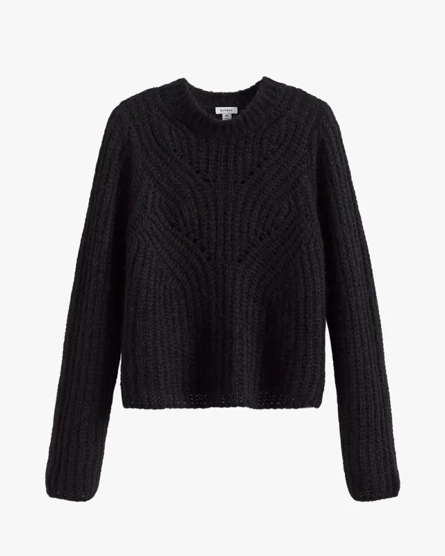 Alpaca Wool Crewneck Sweater sold by Cuyana