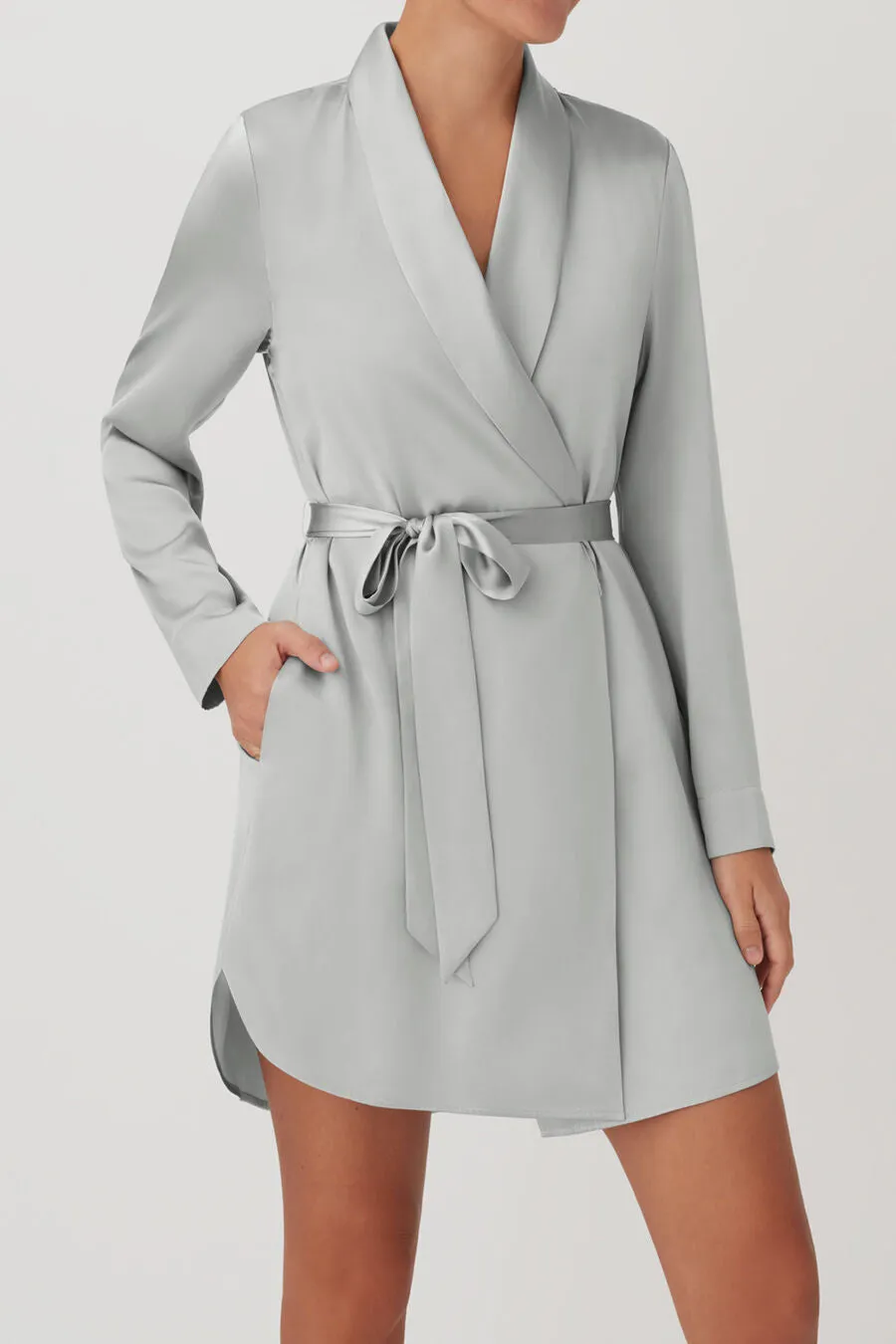 Washable Charmeuse Robe sold by Cuyana product image thumbnail 2