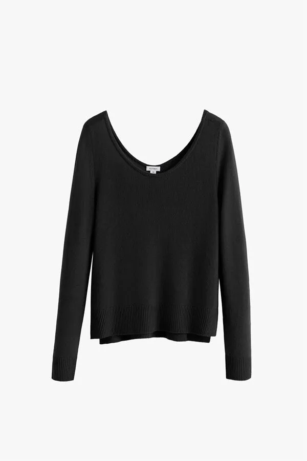 Single-Origin Cashmere Scoop Neck Sweater sold by Cuyana product image thumbnail 4